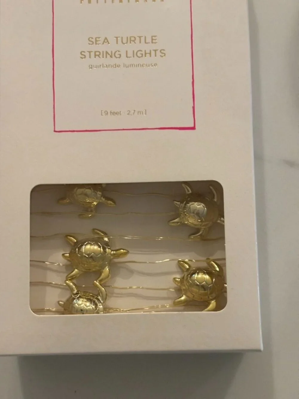Lilly Pulitzer Sea Turtle String Lights